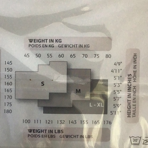 Deep Purple Tights by CHANGE - Picture 4 of 5